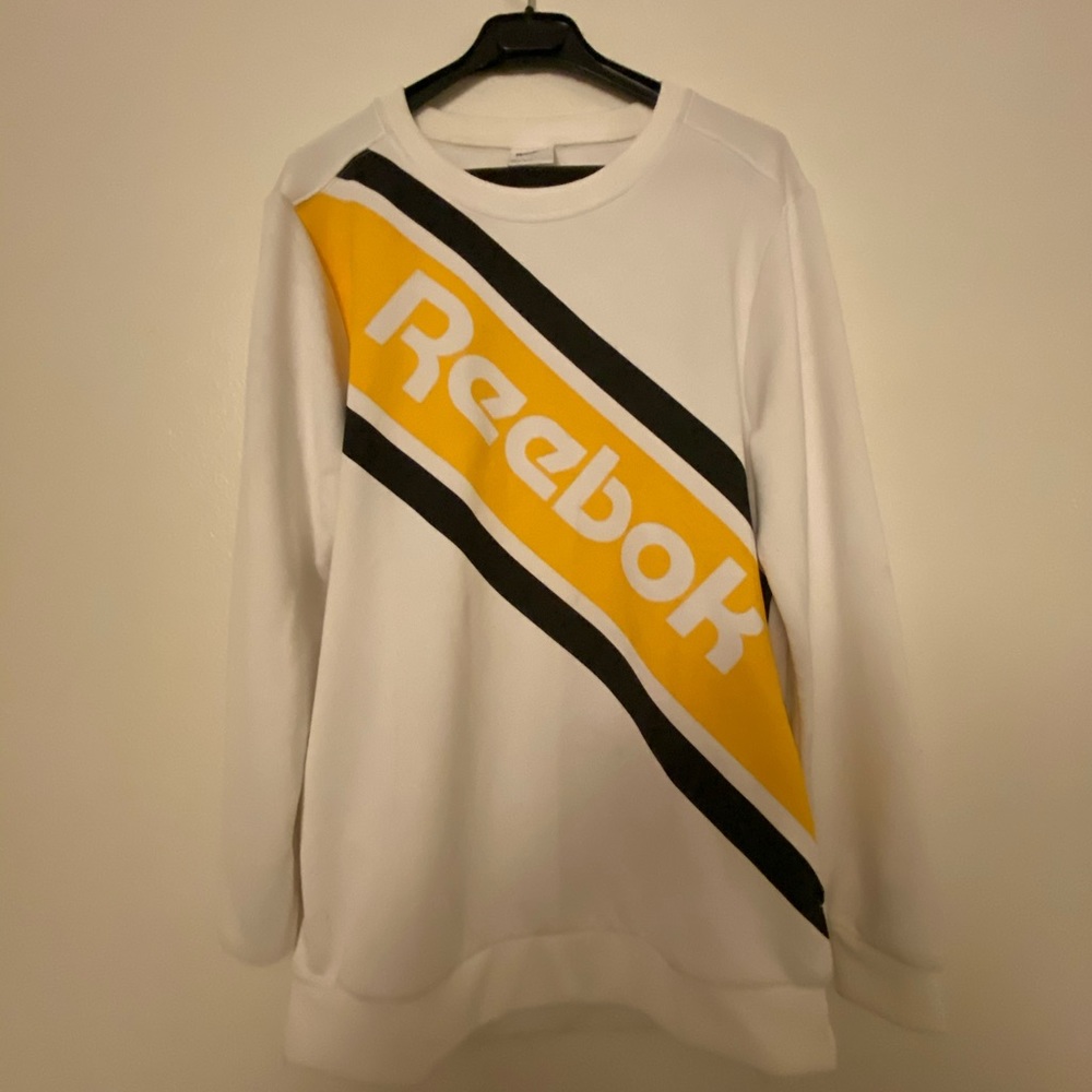 Reebok oversized long sleeve crew neck